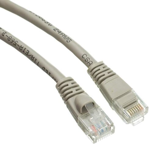 CableWholesale 1000 قدم كبل Cat6 Cat6 Ethernet ، 23 AWG ، 350 MHz ، ETL مدرج 4 زوج من النحاس الصلب ، زوج ملتوية غير محققة (UTP) مع صندوق سحب ، رمادي in Saudi Arabia