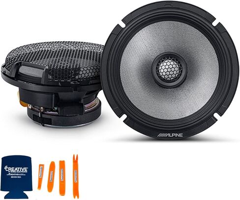 Alpine Two Pairs of R2-S65 Type R High-Resolution 6.5" Coaxial Speakers in Saudi Arabia