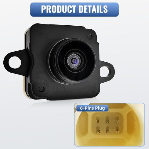 Backup Camera 68210236AE, 68210236AD‌, Compatible with Dodge Charger 2015-2017, 6 Pins Reverse Rear Parking Assist Camera Replacement Rear View Backup Cam in Saudi Arabia