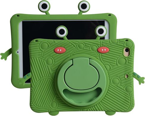 Cartoon Case for iPad 10.9" 2022，MONEHOYSY Cute Soft Silicone Kickstand [Drop Proof,Shock Proof,Anti Slip] Back Stand Cover Case for Kids Children Teens Girls Boys (Kitty) in Saudi Arabia