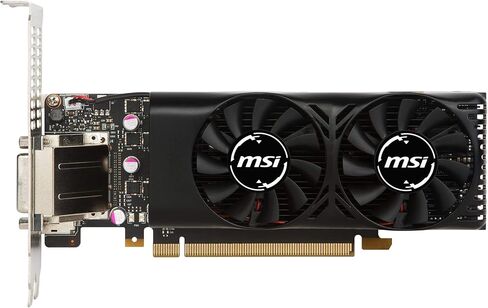 MSI GeForce GTX 1050 Ti 4GT LP Graphic Card Model LP VD6238 in Saudi Arabia