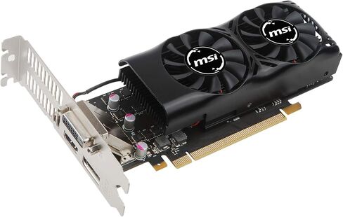 MSI GeForce GTX 1050 Ti 4GT LP Graphic Card Model LP VD6238 in Saudi Arabia
