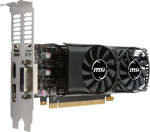 MSI GeForce GTX 1050 Ti 4GT LP Graphic Card Model LP VD6238 in Saudi Arabia
