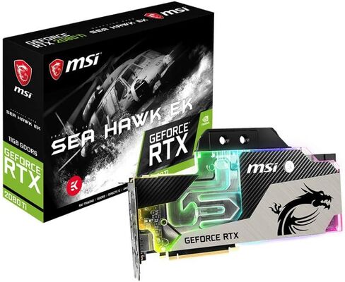 MSI Gaming Geforce RTX 2080 TI GDRR6 352-BIT HDMI/DP/USB RAY Tracing Turing Architecture Card (RTX 2080 TI Gaming X TRIO) in Saudi Arabia