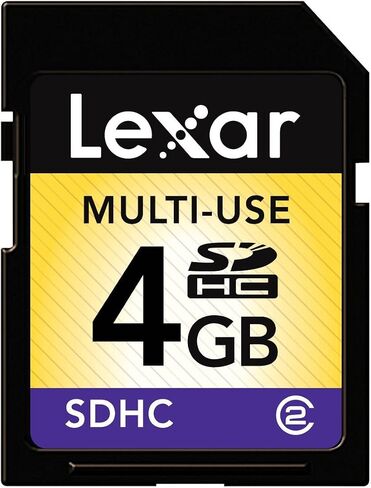 LEXAR Multi-Use SDHC 4GB CARMER LSD4GBASBNA in Kuwait
