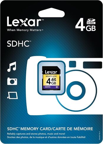 LEXAR Multi-Use SDHC 4GB CARMER LSD4GBASBNA in Saudi Arabia