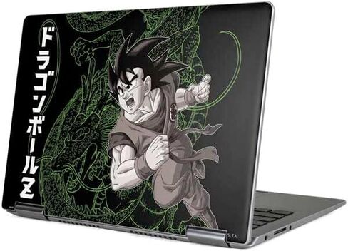 Skinit Skinit Leach Captop Skin متوافق مع اليوغا 710 14in - Dragon Ball Z Goku Kamehameha Design in Saudi Arabia