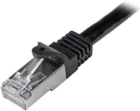 startech.com n6spat5mbk 5 m cat6 تصحيح كابل ، محمي (SFTP) كبل تصحيح شبكة Gigabit Snagless. in Saudi Arabia