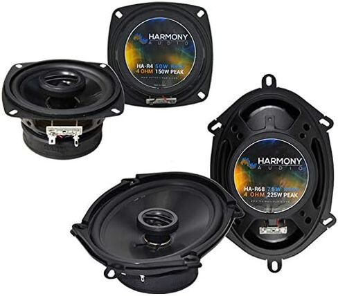 حزمة Audio Audio المتوافقة مع 1983-1988 Ford Bronco II HA-R4 HA-R68 حزمة الترقية البديلة لمكبر الصوت في المصنع الجديد in Saudi Arabia