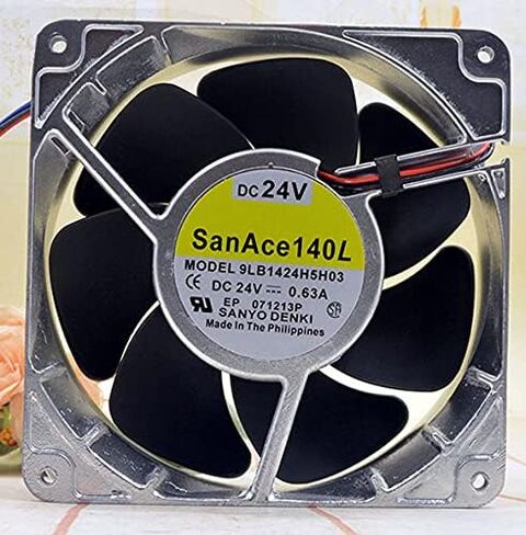 9LB1424H5H03 24V 0.63A 140 × 140 × 50 مم مروحة تبريد 24V 0.63A 140 × 140 × 50 مم التبريد in Saudi Arabia