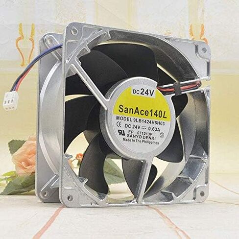9LB1424H5H03 24V 0.63A 140 × 140 × 50 مم مروحة تبريد 24V 0.63A 140 × 140 × 50 مم التبريد in Saudi Arabia