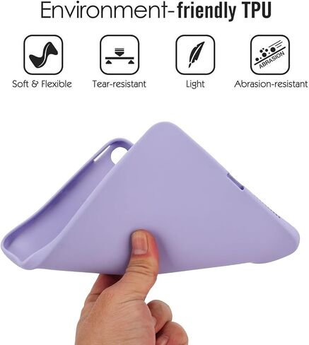 حالة قرص مقاومة للصدمات العسكرية ، حالة قرص ، حالة قرص ، مقاومة ، متوافقة مع iPad mini 7 (A17 Pro) 2024/ mini 6 8.3 ″ tpu slim slim prochproof case ، slim fit lightweight smart tablet anti-scratch in Kuwait