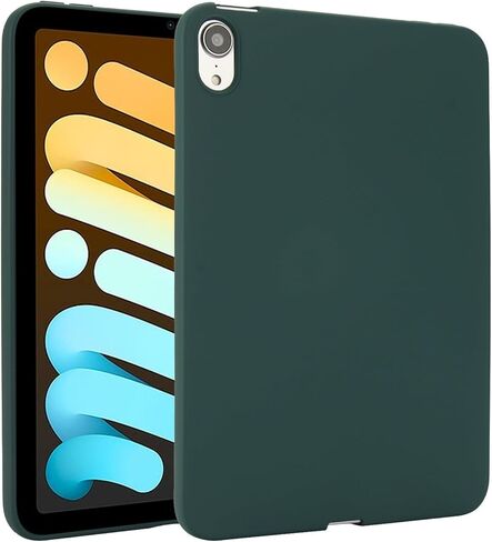 حالة قرص مقاومة للصدمات العسكرية ، حالة قرص ، حالة قرص ، مقاومة ، متوافقة مع iPad mini 7 (A17 Pro) 2024/ mini 6 8.3 ″ tpu slim slim prochproof case ، slim fit lightweight smart tablet anti-scratch in Kuwait