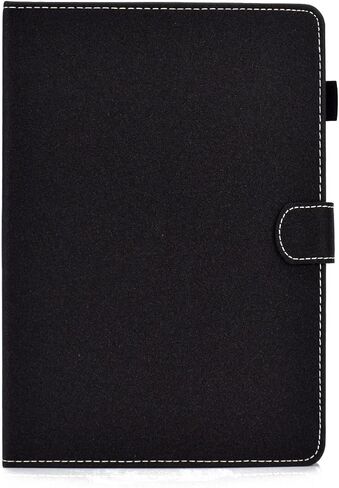 Tablet Travel Samsung Galaxy Tab A 10.1 2019 SM-T510/T515 Case ، PU Leather Protective Case مع فتحات متوافقة مع البطاقات ، حالة واقية من الجلد النباتي الممتاز COM in Kuwait