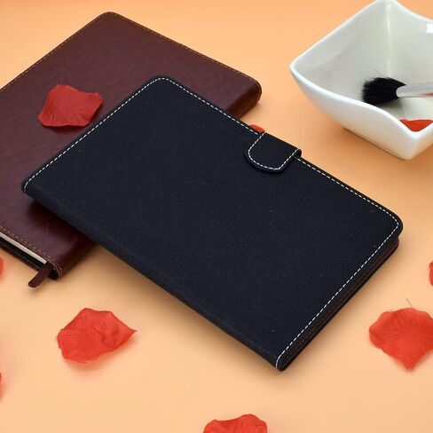 Tablet Travel Samsung Galaxy Tab A 10.1 2019 SM-T510/T515 Case ، PU Leather Protective Case مع فتحات متوافقة مع البطاقات ، حالة واقية من الجلد النباتي الممتاز COM in Kuwait