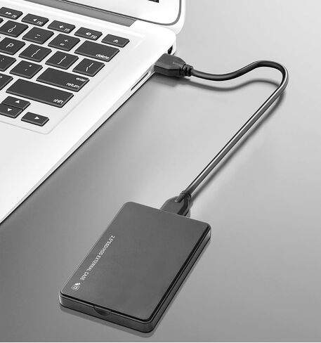 حاوية محرك الأقراص الثابتة 2.5 "، 5 جيجابت في الثانية USB 3.0 إلى SATA III ، حالة قرص ثابت خالية من الأدوات لمدة 2.5 بوصة 9.5 مم 7 مم SSD حتى 6TB in Saudi Arabia