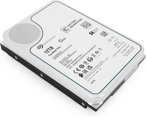 Seagate Ironwolf Pro ، 12 TB ، Enterprise NAS INTERNAL HDD - CMR 3.5 بوصة ، SATA 6 جيجابايت/ثانية ، 7200 دورة في الدقيقة ، 256 ميجابايت ذاكرة التخزين المؤقت لشبكة RAID المرفقة (ST12000NT001) (متجددة) in Saudi Arabia