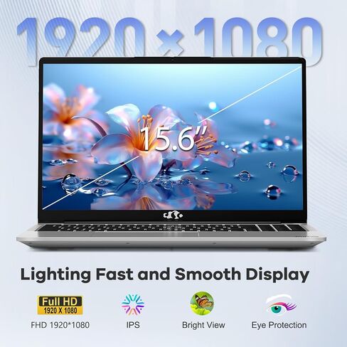 NIMO 15.6'' FHD IPS Business-Gaming-Laptop-Computer - 6 Cores AMD Ryzen 5 6600H, 32GB DDR5 RAM 1TB SSD(Beat Ryzen 7 5700U, Up to 4.5GHz), 100W Type-C, 6 Cores 660M GPU, Backlit Keyboard (Renewed) in Saudi Arabia