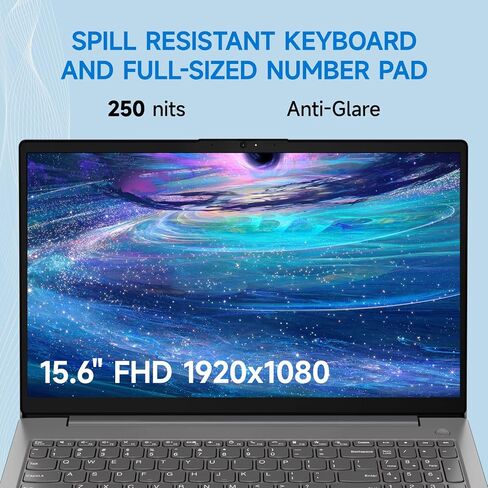 Lenovo V15 Gen 4 Laptop ، 15.6 "FHD ، Octa-Core Intel Core I5-13420H (Beat I5-1235U) ، 40GB RAM ، 1TB SSD ، WIN11H-SLIM ، FAST ، وجاهزًا للعمل أو الدراسة ، والمدرسة والمكتب ، PCO PODABLABED BOYDER BOYDER. in Saudi Arabia