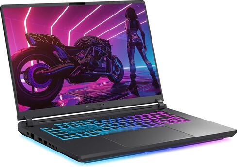 ASUS ROG Strix G16 Gaming Laptop, Intel i7-14650HX, 64 GB DDR5 RAM, 2 TB PCIe SSD, 16" FHD+ (1920x1200) Display, Nvidia G-Force RTX 5060, 4-Zone RGB Keyboard, W11 Pro, Eclipse Gray in Saudi Arabia