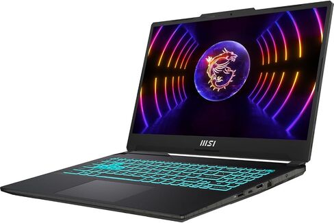 MSI Cyborg 15 Thin GF63 Gaming Maming Laptop 15.6 "FHD 144Hz (Intel 12th Gen I5-12450H ، 32GB DDR5 RAM ، 1TB SSD ، GeForce RTX 4050 (Beats RTX 3060)) ، WIFI 6 ، IST Cable ، Win 11 Home - in Kuwait