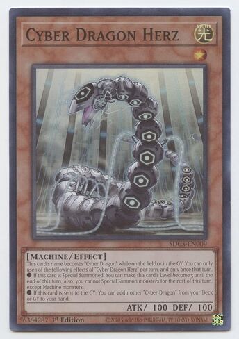 Cyber ​​Dragon Herz - SDCS -EN009 - Super Rare - 1st Edition in Kuwait