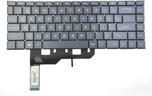 LPH Replacement Backlit Keyboard for MSI Modern-15-A10M Modern-15-A10RAS Modern-15-A10RBS Prestige-14-A10RAS Prestige-14-A10RB Prestige-14-A10RBS Prestige-14-A10SC MS-14C1 MS-14C2 MS-1551 in Saudi Arabia