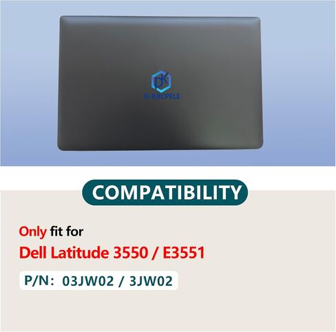 03JW02 3JW02 Replacement Laptop LCD Cover Back Rear Top Lid Housing for Dell Latitude 3540 E3540 3550 E3551 in Saudi Arabia