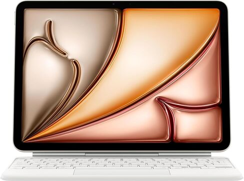 Apple iPad Magic Keyboard Case لـ iPad Air13 بوصة (Qwerty English) White (متجدد) in Kuwait