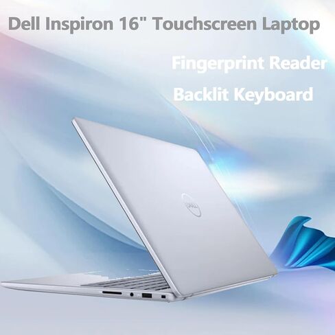 Dell Inspiron 16 Business Student Laptop • 16" FHD+ (1920 x 1200) 300-Nits WVA Touchscreen • Intel Core 7 150U • Fingerprint • Backlit KB • Wi-Fi 6E • Win 11 pro • 32GB RAM • 2TB SSD in Saudi Arabia
