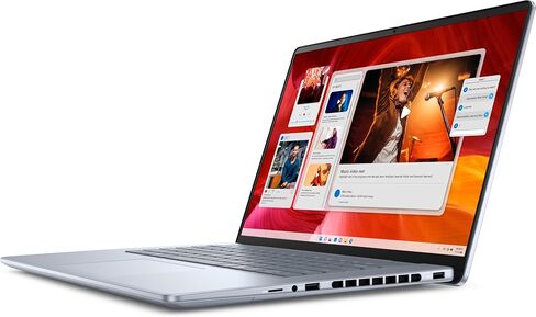 Dell Inspiron 16 Plus Laptop - Intel 16-Core Ultra 7 155H, NVIDIA GeForce RTX 4060, 16" 2.5K 120Hz Anti-Glare Screen, Backlit Keyboard, Windows 11 Pro OS for Business Work, 64GB DDR5 + 2TB SSD in Saudi Arabia