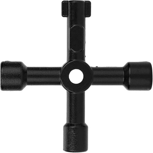 مفتاح Universal Cross ، 4 طريقة متعددة المثلث المثلث أدوات صمام كهربائيين للكهرباء للمياه الكهربائية فتحة خزانة خزانة خزانة in Saudi Arabia