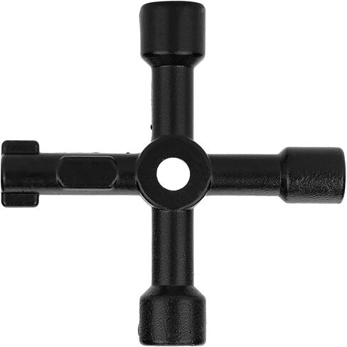 مفتاح Universal Cross ، 4 طريقة متعددة المثلث المثلث أدوات صمام كهربائيين للكهرباء للمياه الكهربائية فتحة خزانة خزانة خزانة in Saudi Arabia