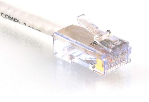 Networx® RJ45 Cat 6A Ethernet Patch Cable 50 Foot Blue Booted F/FTP for PC, TV, Tablet, Gaming, Routers, and Printers, High Speed 10Gbps, Gold Plated, Indoor/Outdoor Use in Saudi Arabia