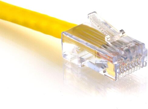 Networx® RJ45 Cat 6A Ethernet Patch Cable 50 Foot Blue Booted F/FTP for PC, TV, Tablet, Gaming, Routers, and Printers, High Speed 10Gbps, Gold Plated, Indoor/Outdoor Use in Saudi Arabia