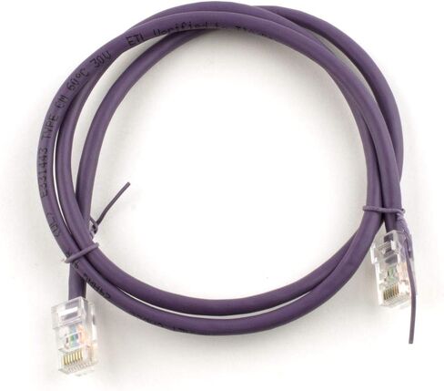 Networx® RJ45 Cat 6A Ethernet Patch Cable 50 Foot Blue Booted F/FTP for PC, TV, Tablet, Gaming, Routers, and Printers, High Speed 10Gbps, Gold Plated, Indoor/Outdoor Use in Saudi Arabia