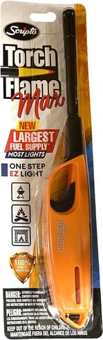 عام Scripto Torch Flame Max Wind Resistant Verform Utility أخف وزنا - خطوة واحدة EZ ضوء in Saudi Arabia
