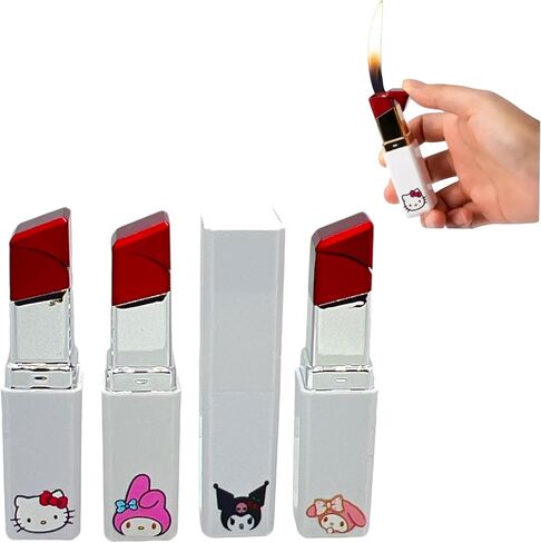 Nivek Lipstick على شكل حداثة أخف Kitty Kt Cat Kawaii لطيف اللحن الأرنب Rabbit القابل للتحصيل Y2K (Kitty) in Kuwait