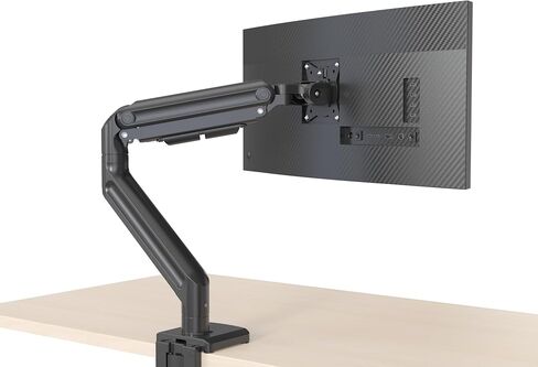 Redragon GMK916 MONTART ULTRAWIDE MOUNTION مع USB - زنبرك الغاز القابل للتعديل مع VESA 75/100 مم ، 15-49 بوصة التوافق على الشاشة ، C CLAMP & GROMMET قاعدة ، إدارة الكابلات ، 44 رطل الحمل in Saudi Arabia
