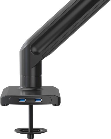 Redragon GMK916 MONTART ULTRAWIDE MOUNTION مع USB - زنبرك الغاز القابل للتعديل مع VESA 75/100 مم ، 15-49 بوصة التوافق على الشاشة ، C CLAMP & GROMMET قاعدة ، إدارة الكابلات ، 44 رطل الحمل in Saudi Arabia