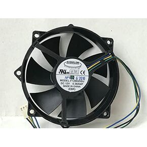 EVERFLOW 9cm 12V 0.38A Round 9025 PWM Speed CPU Chassis Fan for Desktop in Saudi Arabia