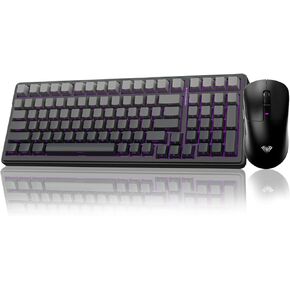 AULA Wireless Keyboard and Mouse Combo, F99 Pro Mechanical Keyboard SC680 Wireless Mouse in Saudi Arabia