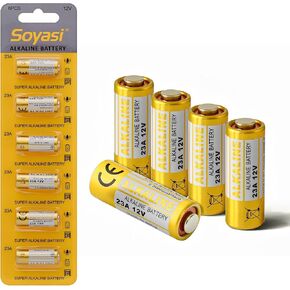 بطارية قلوية فولت من 6 عبوات 23A ، بطاريات 23A 12V طويلة الأمد لأرنين الأبواب ووحدة التحكم عن بُعد in Kuwait