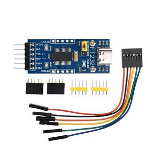 النوع C الإناث إلى المحول التسلسلي FTDI لوحة Mudel Cable 6 Pins 6p Uart Aadpter FT232RL وحدة الاتصال التسلسلية in Kuwait