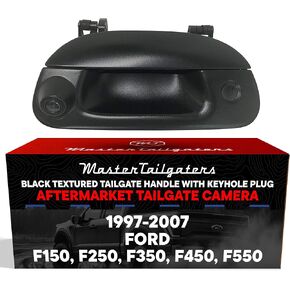 ماستر تيلغاترز بديل لسيارة فورد 1997-2007 F150 F250 F350 F450 F550 مقبض خلفي اسود مع كاميرا in Kuwait