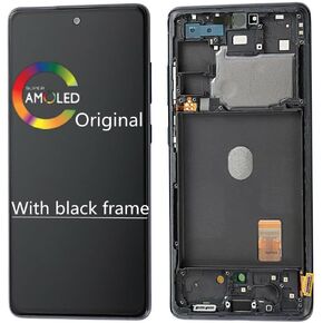 6.5" Original for Samsung Galaxy S20 FE G780F G78F/DS G780G G780G/DS LCD Screen Replacement S20FE 5G G781U G781U1 G781V G781W G781B G781B/DS Display Touch Screen Digitizer (with Purple Frame) in Saudi Arabia