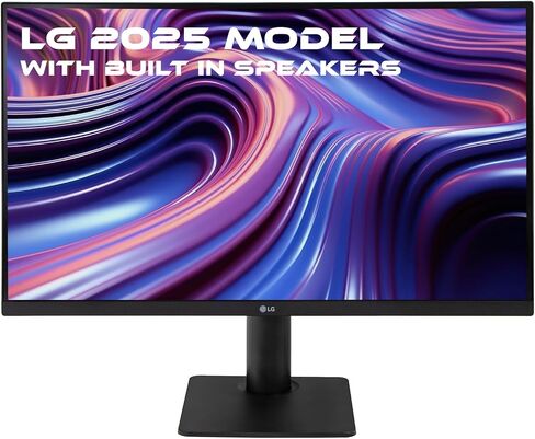 شاشة سوداء بحجم 27 بوصة ، 27MS570B-B ، دقة HD 1080P 1920 × 1080 ، عرض IPS ، 100 هرتز ، وقت استجابة 5 مللي ثانية ، USB Type-C PD 65W ، مكبرات صوت مدمجة ، حامل الميل/الارتفاع (متجدد) in Saudi Arabia