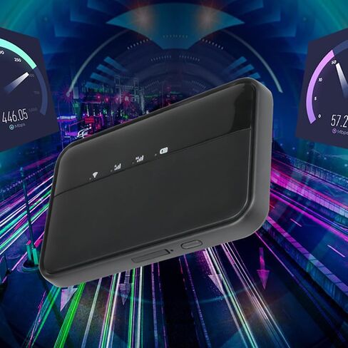 5G WiFi Mobile Hotspot ، 2.4 جيجا هرتز 5.8 جيجا هرتز واي فاي نقطة اتصال سفر محمولة مع بطارية 1000mAh ، فتحة بطاقة SIM Nano ، دعم 16 جهاز in Saudi Arabia