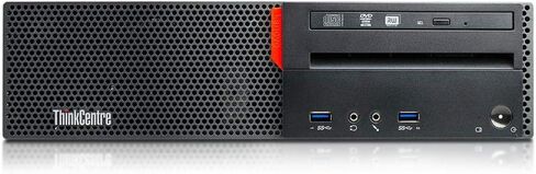Lenovo ThinkCentre M800 SFF Desktop Computer with 24" FHD Monitor, Intel Core i5-6500 3.2GHz, 16GB DDR4 RAM, 512GB SSD, RGB Keyboard and Speakers, WiFi, BT, Windows 11 Pro (Renewed) in Kuwait