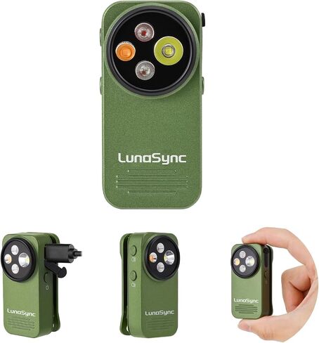 LUNASYNC EDC Flashlight Clip-On Light ، 600 Lumens القابلة لإعادة الشحن مع Type-C ، ومشاهير مفاتيح مغناطيسية محمولة للإشارة ، أو ركوب الدراجات أو في الهواء الطلق ، و IPX6 مقاومة للماء ، والأسود in Saudi Arabia